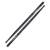 ZILDJIAN Z5BB 5B BLACK барабанные палочки с деревянным наконечником, цвет - черный, материал: орех
