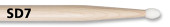 VIC FIRTH SD7 Whacker Барабанные палочки VIC FIRTH SD7 Whacker Барабанные палочки