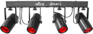 CHAUVET-DJ 4 Play2 комплект из 4 светодиодных эффектов `лунный цветок` на Т-образной перекладине