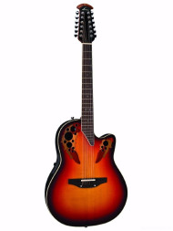 OVATION 2758AX-NEB Standard Elite  Deep Contour Cutaway New England Burst 12-струнная электроакустическая гитара