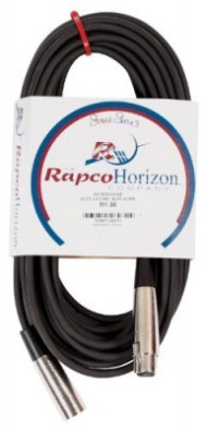 HORIZON M1-30 микрофонный кабель, длина 9 метров с разъемами XLR, цвет черный