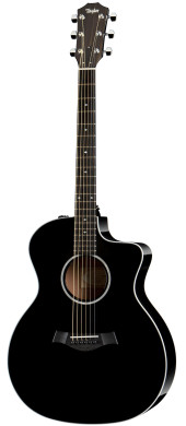 TAYLOR 214CE-BLK DLX электроакустическая гитара, цвет чёрный, в комплекте кейс TAYLOR 214CE-BLK DLX электроакустическая гитара, цвет чёрный, в комплекте кейс