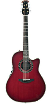 OVATION C2079AX-CCB Custom Legend Deep Contour Cutaway Cherry Cherry Burst гитар (Корея)