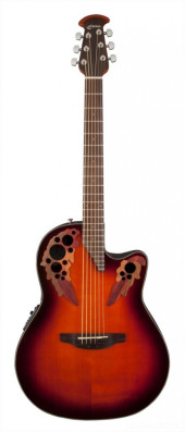 OVATION CE44-1 Celebrity Elite Mid Cutaway Sunburst гитара (Китай)