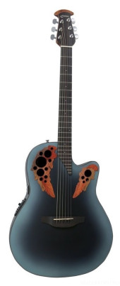 OVATION CE44-RBB Celebrity Elite Mid Cutaway Reversed Blueburst электроакустическая гитара (Китай)