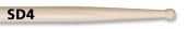 VIC FIRTH SD / 4 Барабанные палочки клён 