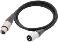Cordial CFM 2,5 FM микрофонный кабель XLR female/XLR male, 2,5 м, черный
