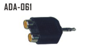 STANDS & CABLES ADA061 Переходник стерео мини-джек папа 3.5 мм -> 2 X RCA (тюльпан) мама