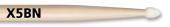 VIC FIRTH X5BN Барабанные палочки 
