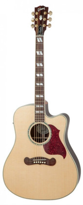 GIBSON SONGWRITER DELUXE STUDIO CUTAWAY NATURAL электроакустическая гитара с кейсом, цвет натуральный