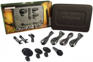 SHURE PGADRUMKIT6 набор микрофонов для ударных, включает 1 PGA52, 2 PGA56s, 1 PGA 57 и 2 PGA81s