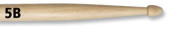 VIC FIRTH 5B Барабанные палочки орех 