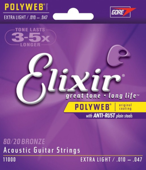 ELIXIR 11000 Струны для акустической гитары