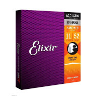 ELIXIR 11027 струны для акустической гитары NanoWeb Custom Light (011-015-022-032-042-052)