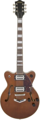 GRETSCH G2655 STRML CB JR DC SNGBRL полуакустическая электрогитара, цвет коричневый