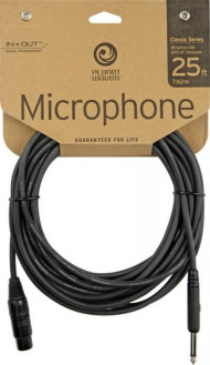 PLANET WAVES PW-CGMIC-25 Микрофонный кабель 