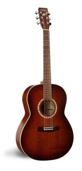 Art & Lutherie FOLK CEDAR ANTIQUE BURST QI электроакустическая гитара Grand Auditorium, цвет - санб