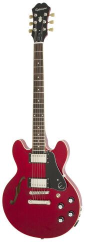 EPIPHONE ULTRA-339 CHERRY полуакустическая электрогитара с USB интерфейсом, цвет красный