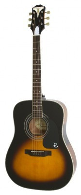 EPIPHONE PRO-1 PLUS Acoustic Vintage Sunburst акустическая гитара, цвет санберст